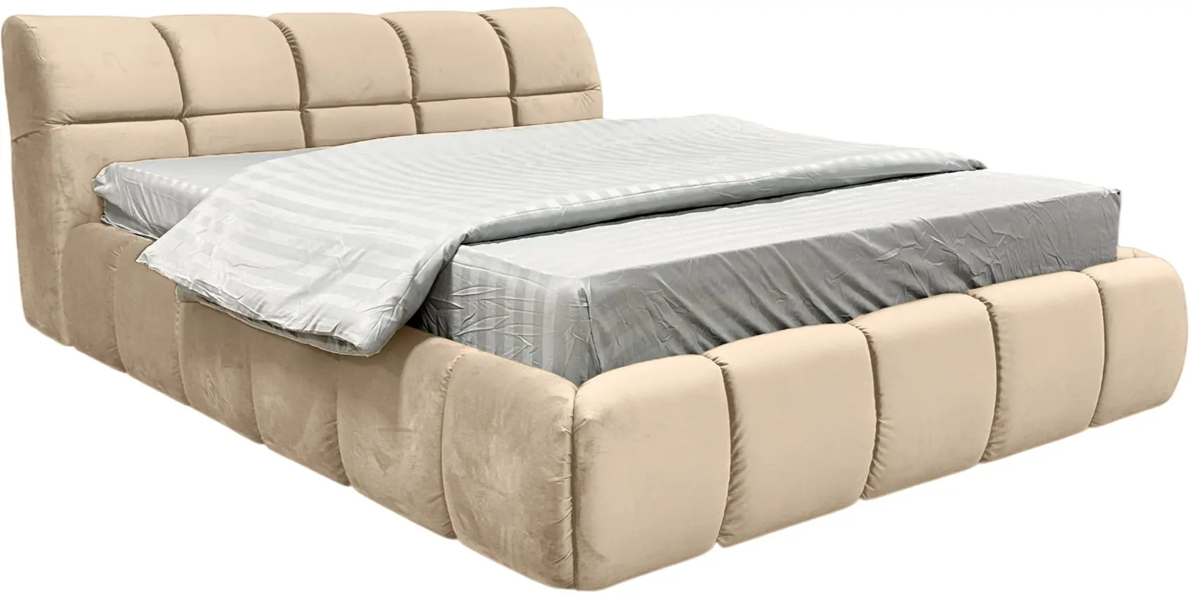 Кровать Charmbed Lux Jenny 180x200 Laguna 03 (Cream) - 4