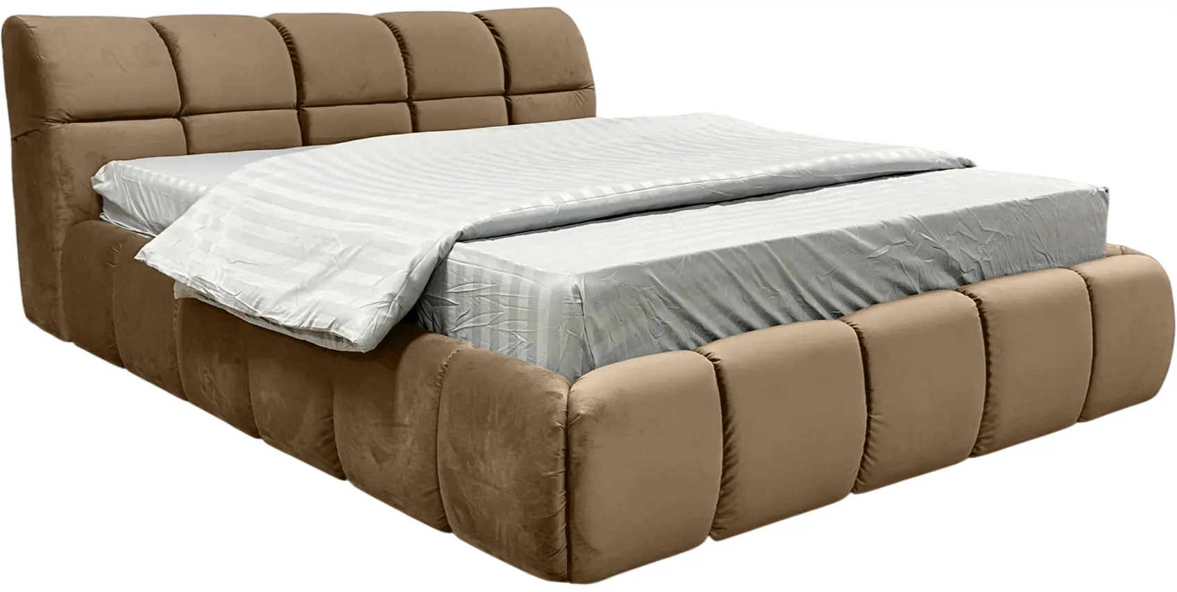 Кровать Charmbed Lux Jenny 180x200 Laguna 06 (Cappuccino) - 2