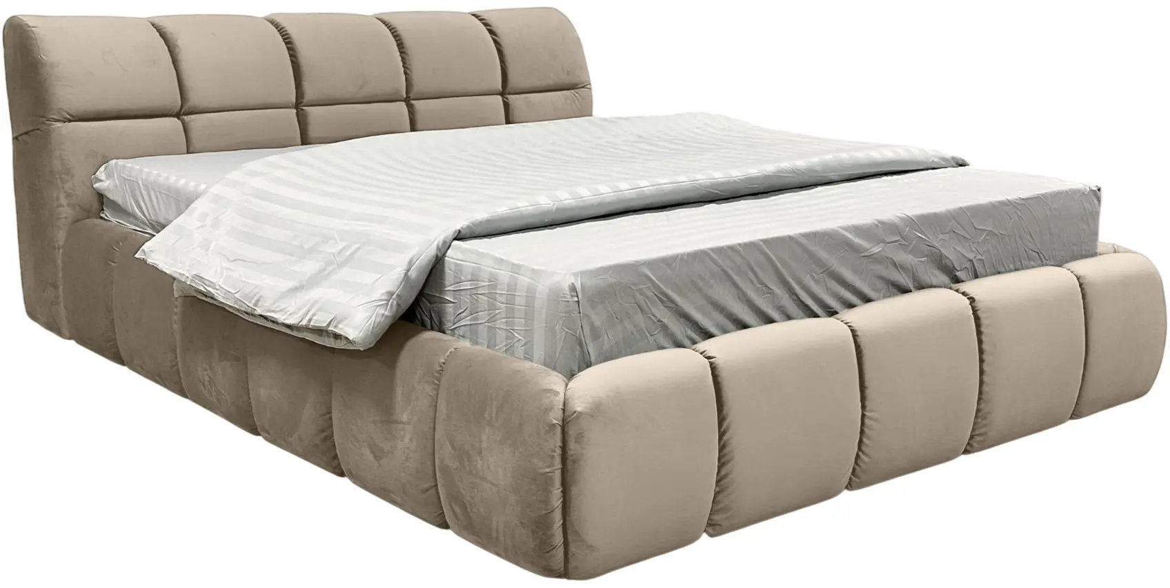Кровать Charmbed Lux Jenny 180x200 Laguna 07 (Beige) - 2