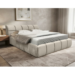 Кровать Charmbed Lux Jenny 180x200 Laguna 08 (Gray-Beige)