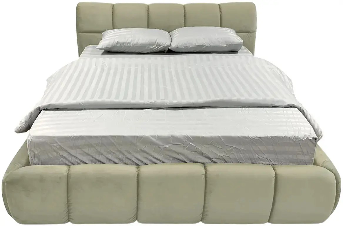 Pat Charmbed Lux Jenny 180x200 Laguna 09 (Stone Grey) - 3