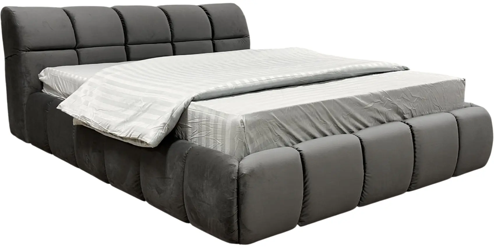 Кровать Charmbed Lux Jenny 180x200 Laguna 43 (Gray) - 2