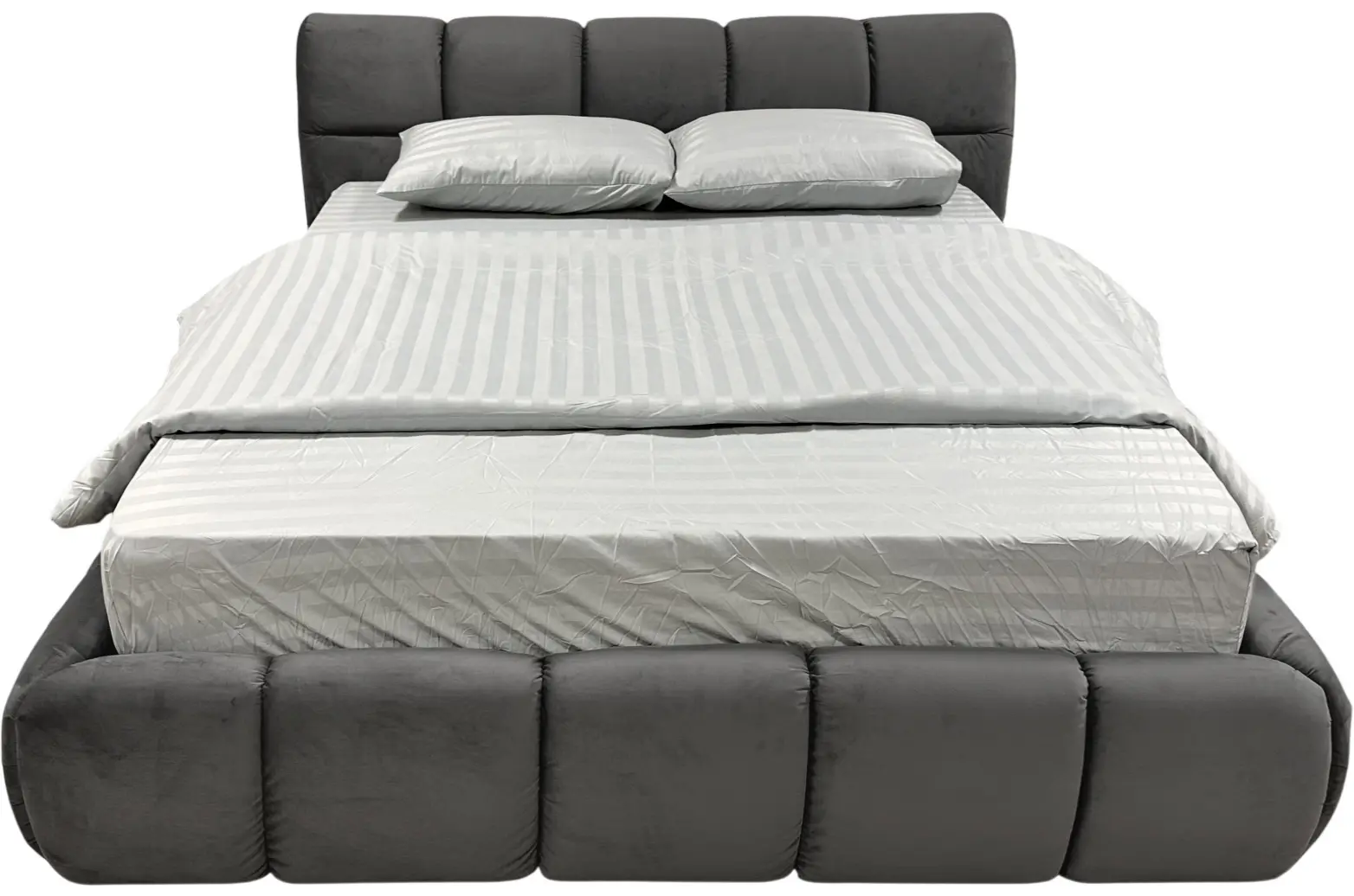 Кровать Charmbed Lux Jenny 180x200 Laguna 43 (Gray) - 3