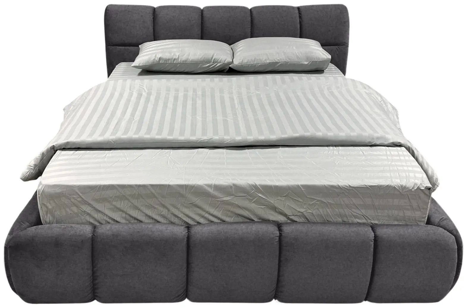 Pat Charmbed Lux Jenny 180x200 Mono 07 (Dark Grey) - 3