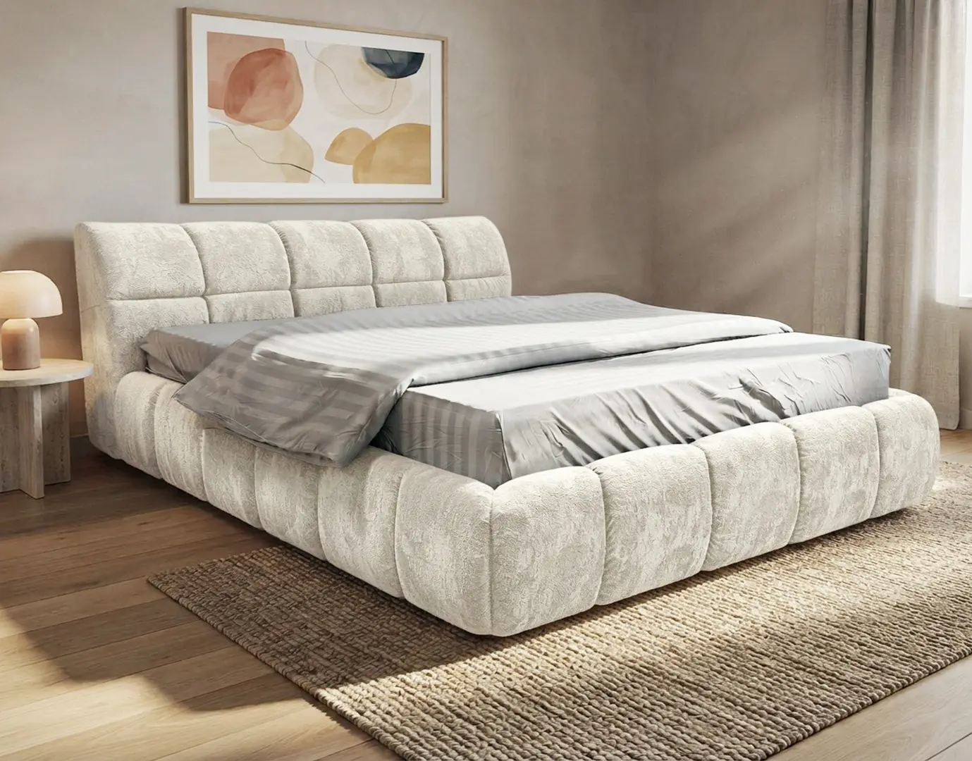 Кровать Charmbed Lux Jenny 180x200 Symphony 01 (Ivory)