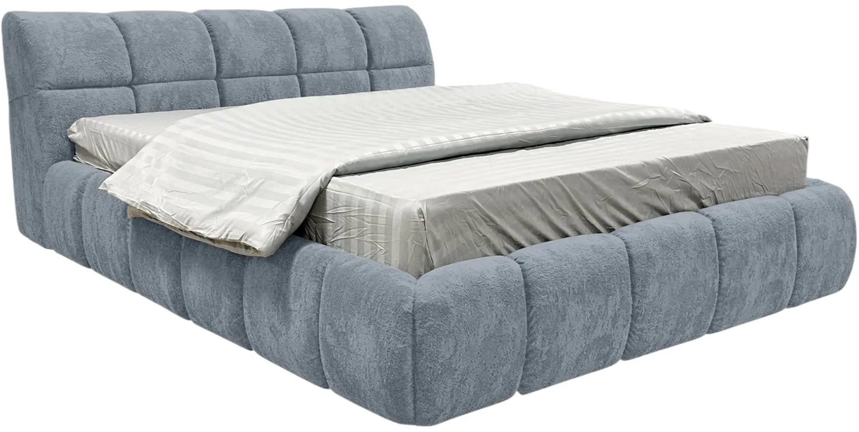 Кровать Charmbed Lux Jenny 180x200 Symphony 17 (Grey-Blue) - 2