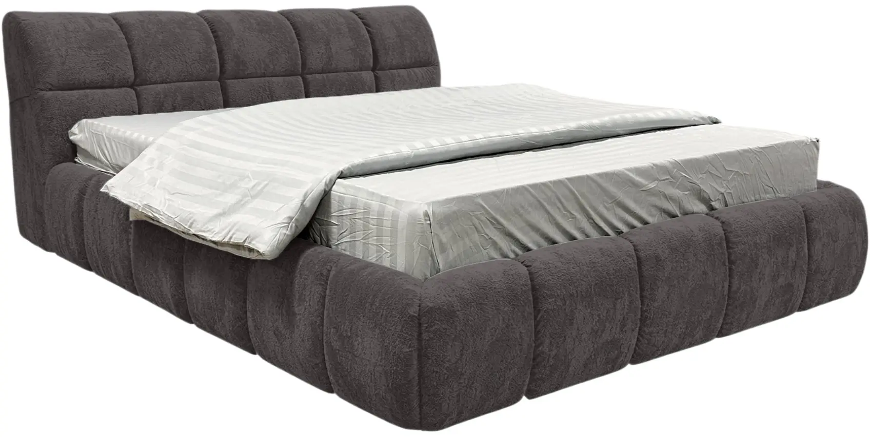 Кровать Charmbed Lux Jenny 180x200 Symphony 20 (Anthracite) - 2