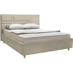 Кровать Charmbed Lux Maria 180x200 Laguna 08 (Gray-Beige) Thumb
