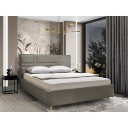 Кровать Charmbed Lux Maria 180x200 Laguna 09 (Stone Gray)