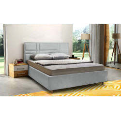 Кровать Charmbed Lux Maria 180x200 Laguna 42 (Light Gray)