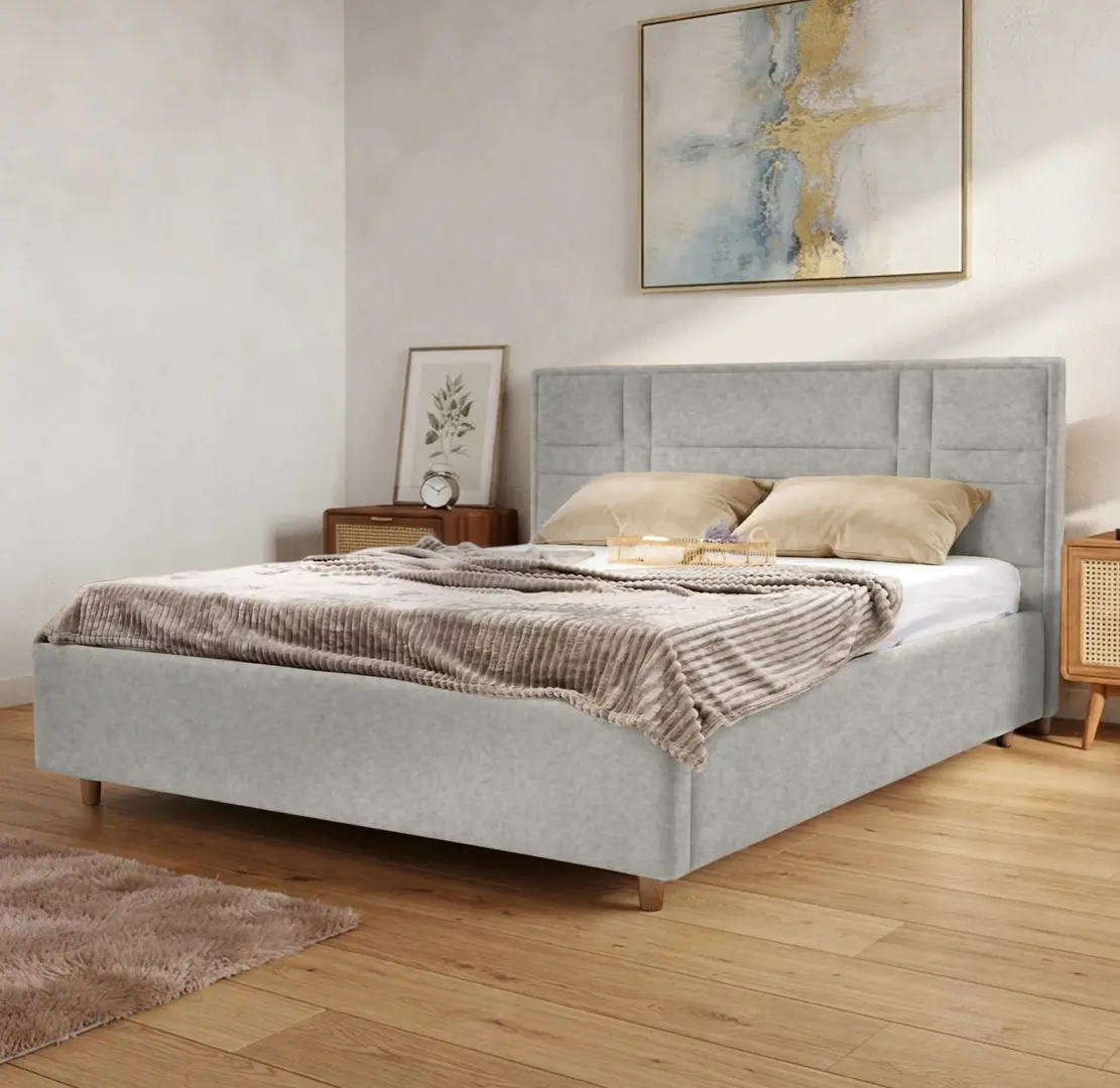 Pat Charmbed Lux Maria 180x200 Mono 03 (Light Grey)