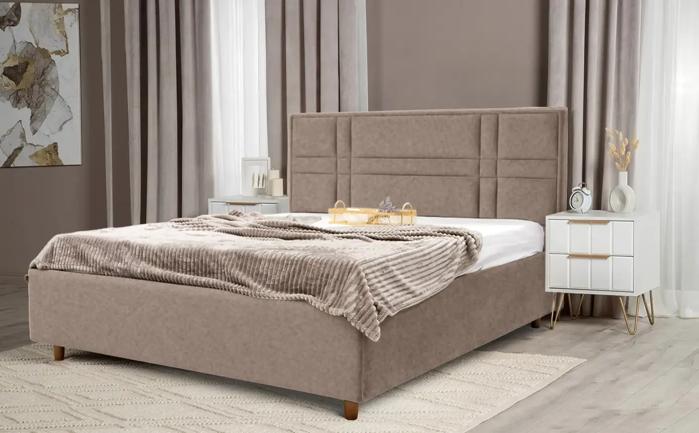 Pat Charmbed Lux Maria 180x200 Mono 04 (Light Brown)