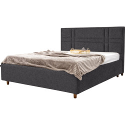 Кровать Charmbed Lux Maria 180x200 Mono 07 (Dark Grey) Thumb
