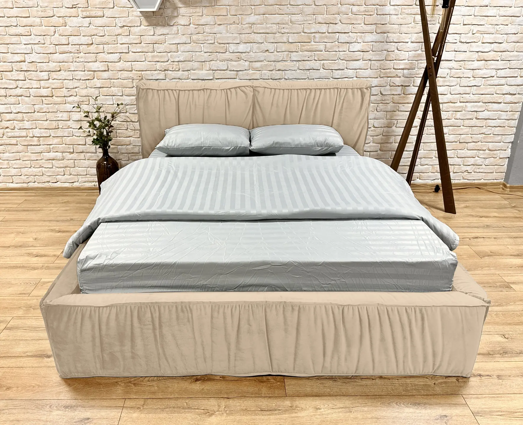 Кровать Charmbed Lux Selina 160x200 Laguna 03 (Cream) - 2