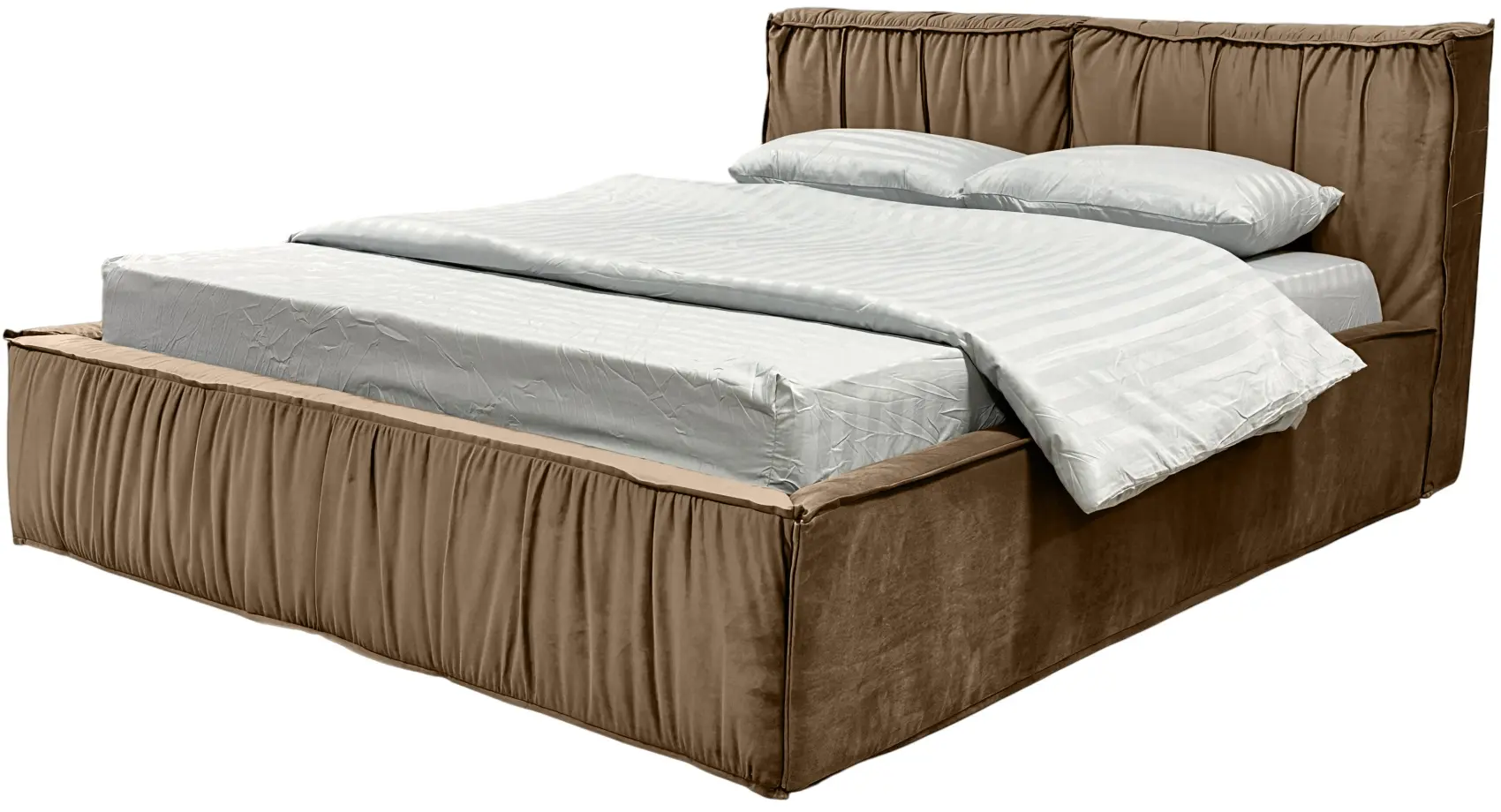 Кровать Charmbed Lux Selina 160x200 Laguna 06 (Cappuccino) - 4