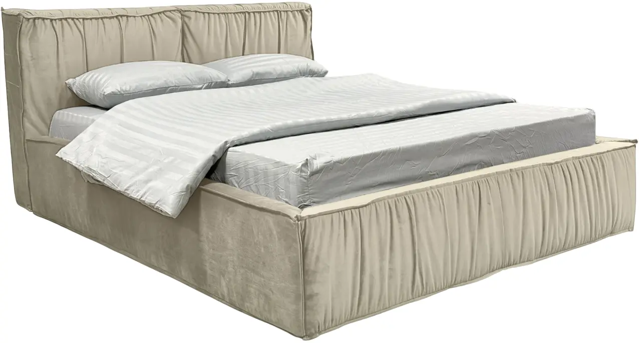 Pat Charmbed Lux Selina 160x200 Laguna 08 (Gray Beige) - 2
