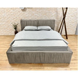 Кровать Charmbed Lux Selina 160x200 Laguna 09 (Stone Gray) Thumb