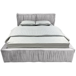 Кровать Charmbed Lux Selina 160x200 Laguna 41 (Silver) Thumb