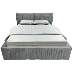 Кровать Charmbed Lux Selina 160x200 Laguna 42 (Light Gray) Thumb