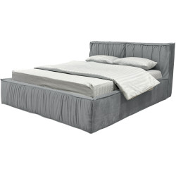 Кровать Charmbed Lux Selina 160x200 Laguna 42 (Light Gray) Thumb