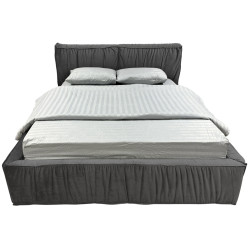 Кровать Charmbed Lux Selina 160x200 Laguna 43 (Gray) Thumb