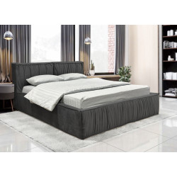 Кровать Charmbed Lux Selina 160x200 Laguna 43 (Gray)