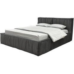 Кровать Charmbed Lux Selina 160x200 Laguna 43 (Gray) Thumb