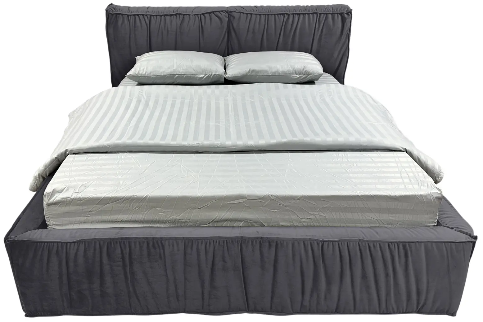 Кровать Charmbed Lux Selina 160x200 Laguna 44 (Graphite) - 3