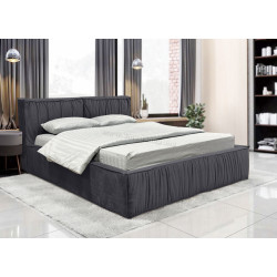 Кровать Charmbed Lux Selina 160x200 Laguna 44 (Graphite)