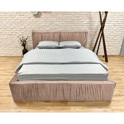 Кровать Charmbed Lux Selina 160x200 Mono 06 (Dark Beige) Thumb