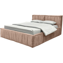 Кровать Charmbed Lux Selina 160x200 Mono 06 (Dark Beige) Thumb