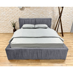 Кровать Charmbed Lux Selina 160x200 Mono 09 (Grey-Blue) Thumb