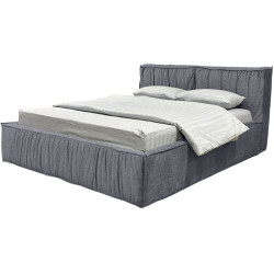 Кровать Charmbed Lux Selina 160x200 Mono 09 (Grey-Blue) Thumb