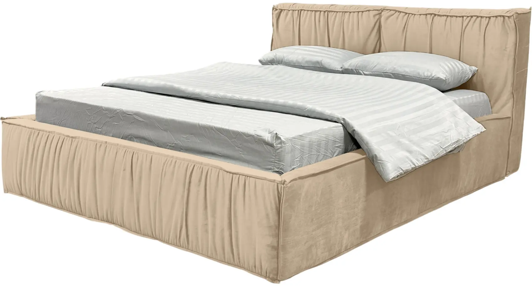 Кровать Charmbed Lux Selina 180x200 Laguna 03 (Cream) - 4