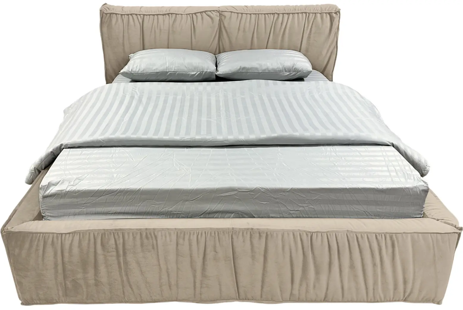 Кровать Charmbed Lux Selina 180x200 Laguna 07 (Beige) - 3