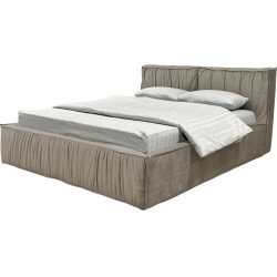 Кровать Charmbed Lux Selina 180x200 Laguna 09 (Stone Gray) Thumb