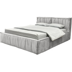 Кровать Charmbed Lux Selina 180x200 Laguna 41 (Silver) Thumb