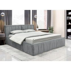 Кровать Charmbed Lux Selina 180x200 Laguna 42 (Light Gray)