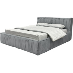 Кровать Charmbed Lux Selina 180x200 Laguna 42 (Light Gray) Thumb