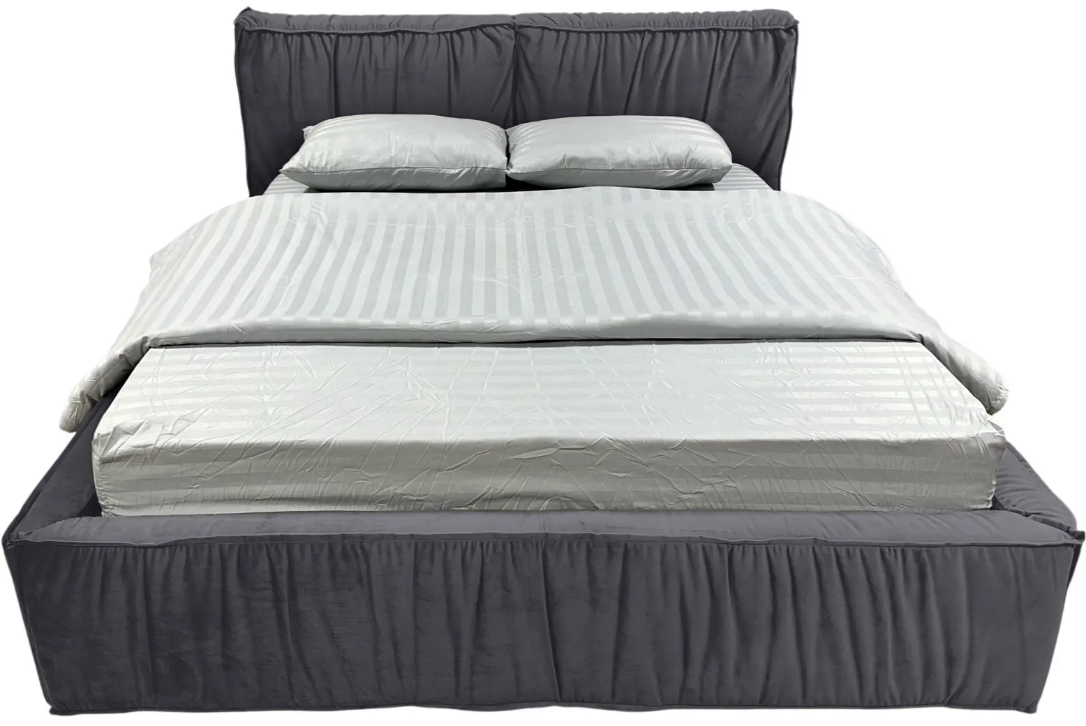 Кровать Charmbed Lux Selina 180x200 Laguna 44 (Graphite) - 3