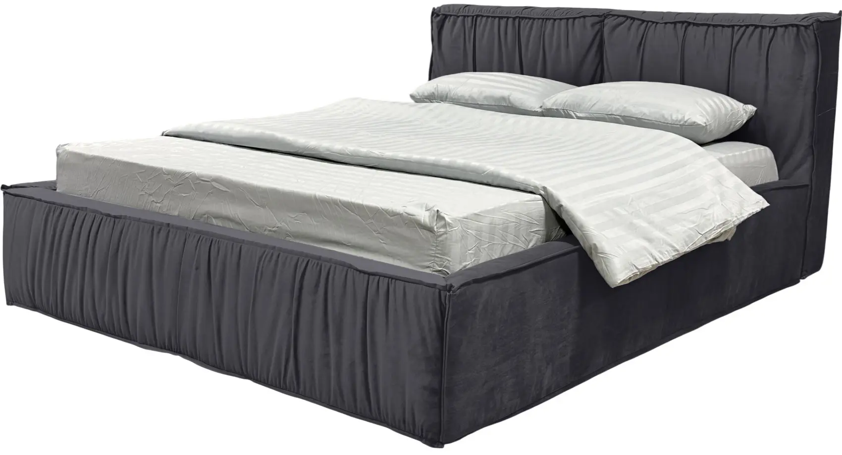 Кровать Charmbed Lux Selina 180x200 Laguna 44 (Graphite) - 4