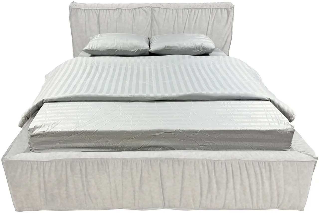 Pat Charmbed Lux Selina 180x200 Mono 03 (Light Grey) - 3