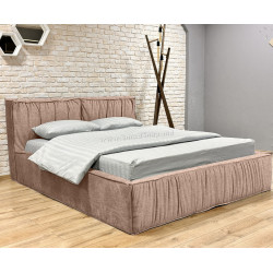 Кровать Charmbed Lux Selina 180x200 Mono 06 (Dark Beige)