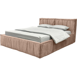 Кровать Charmbed Lux Selina 180x200 Mono 06 (Dark Beige) Thumb