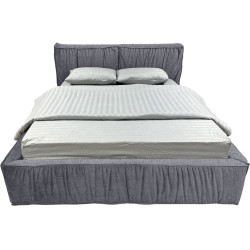 Кровать Charmbed Lux Selina 180x200 Mono 09 (Grey-Blue) Thumb
