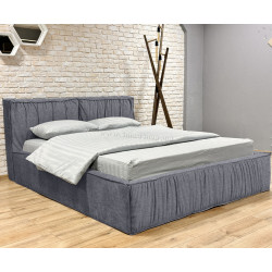 Кровать Charmbed Lux Selina 180x200 Mono 09 (Grey-Blue)