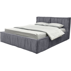 Кровать Charmbed Lux Selina 180x200 Mono 09 (Grey-Blue) Thumb