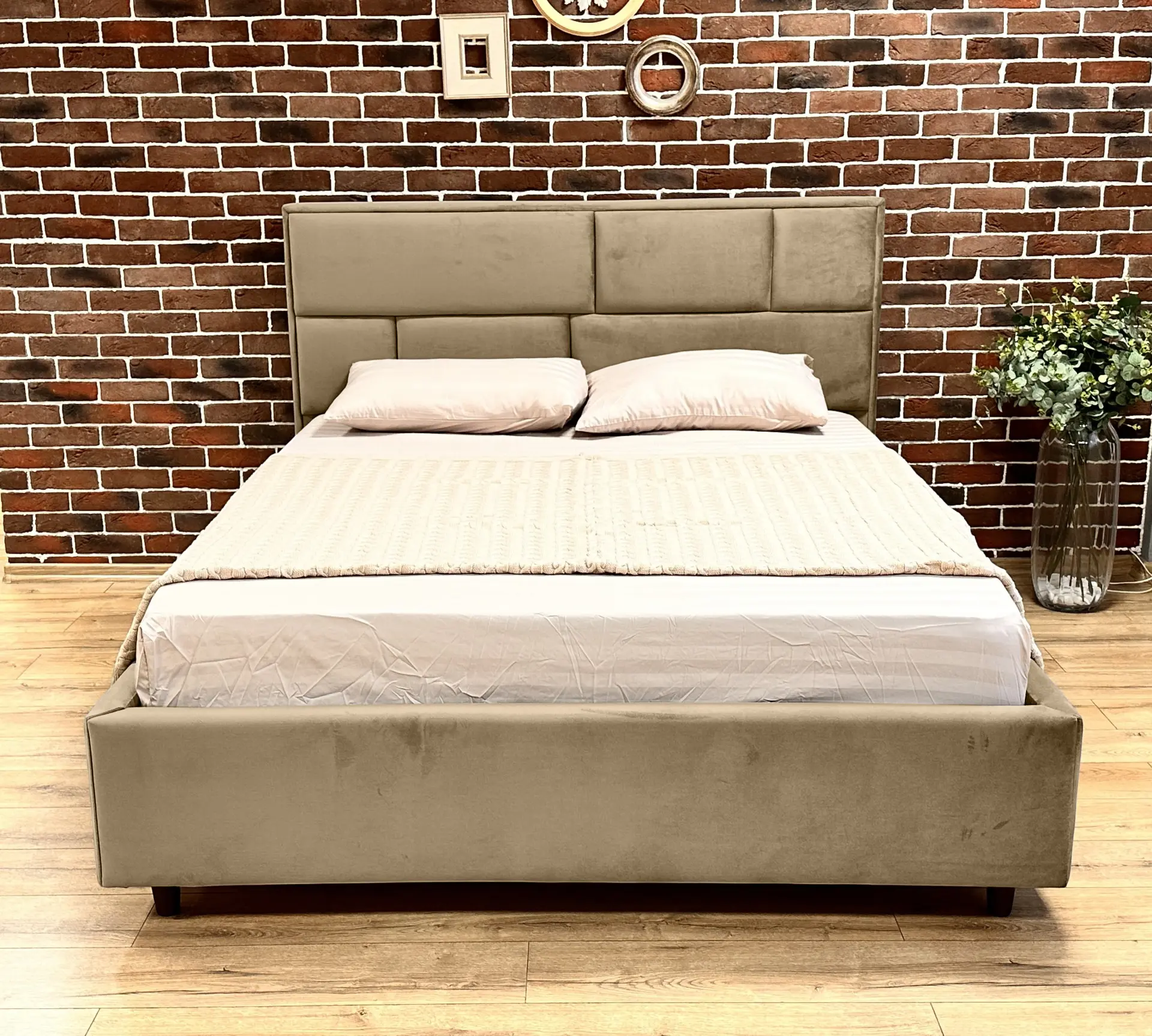 Кровать Charmbed Lux Sofi 160x200 Laguna 06 (Cappuccino) - 2