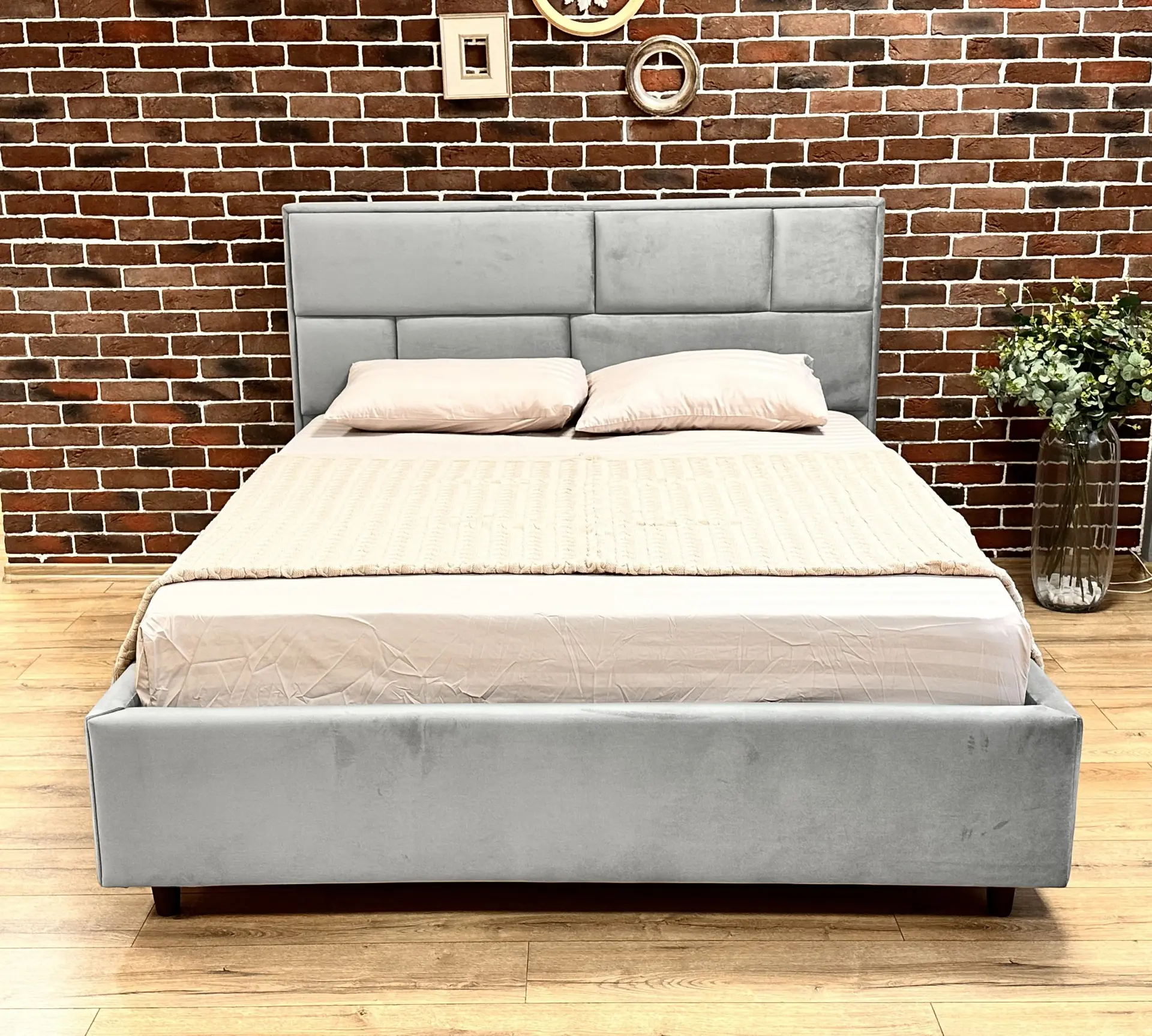 Кровать Charmbed Lux Sofi 160x200 Laguna 41 (Silver) - 2