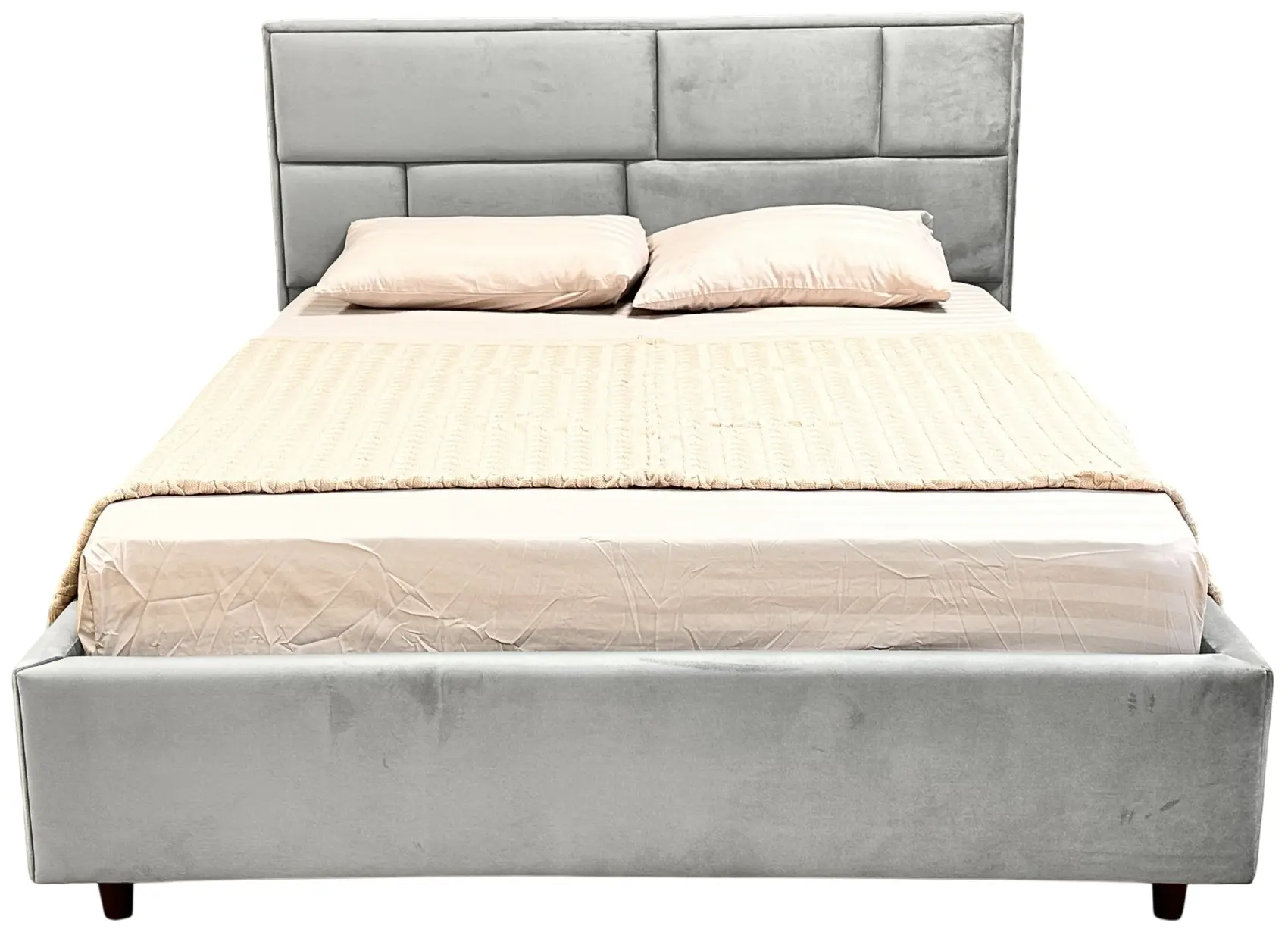 Кровать Charmbed Lux Sofi 160x200 Laguna 41 (Silver) - 3